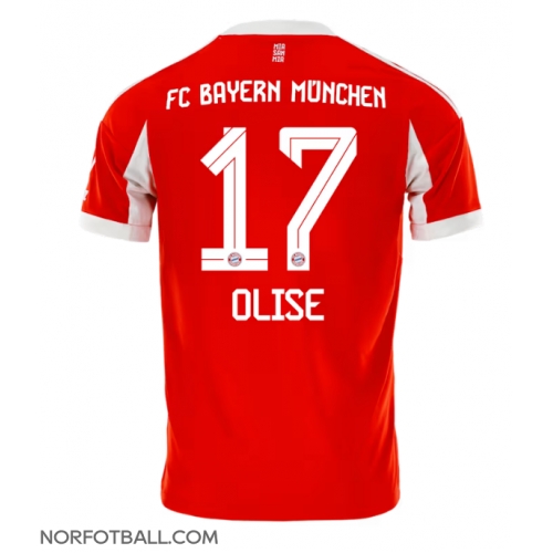 Billige Fotballdrakt Bayern Munich Michael Olise #17 Replika Hjemmedrakt 2025-26 Kortermet Billige Fotballdrakt Bayern Munich Michael Olise #17 Replika Hjemmedrakt 2025-26 Kortermet
